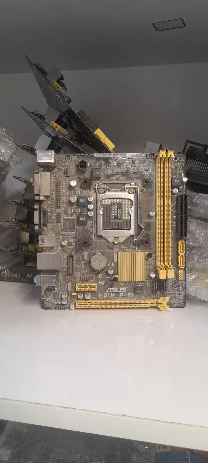مادربرد H81 ( نسل 4 ) ASUS - GIGA - MSI|قطعات و لوازم جانبی رایانه|اصفهان, باغ نگاره|دیوار