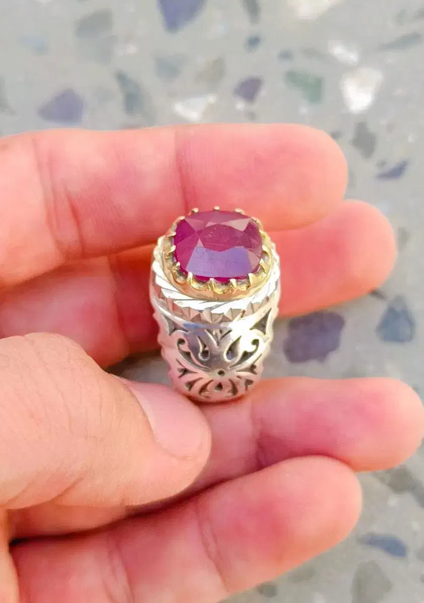 انگشتر یاقوت آفریقای|جواهرات|زاهدان, |دیوار