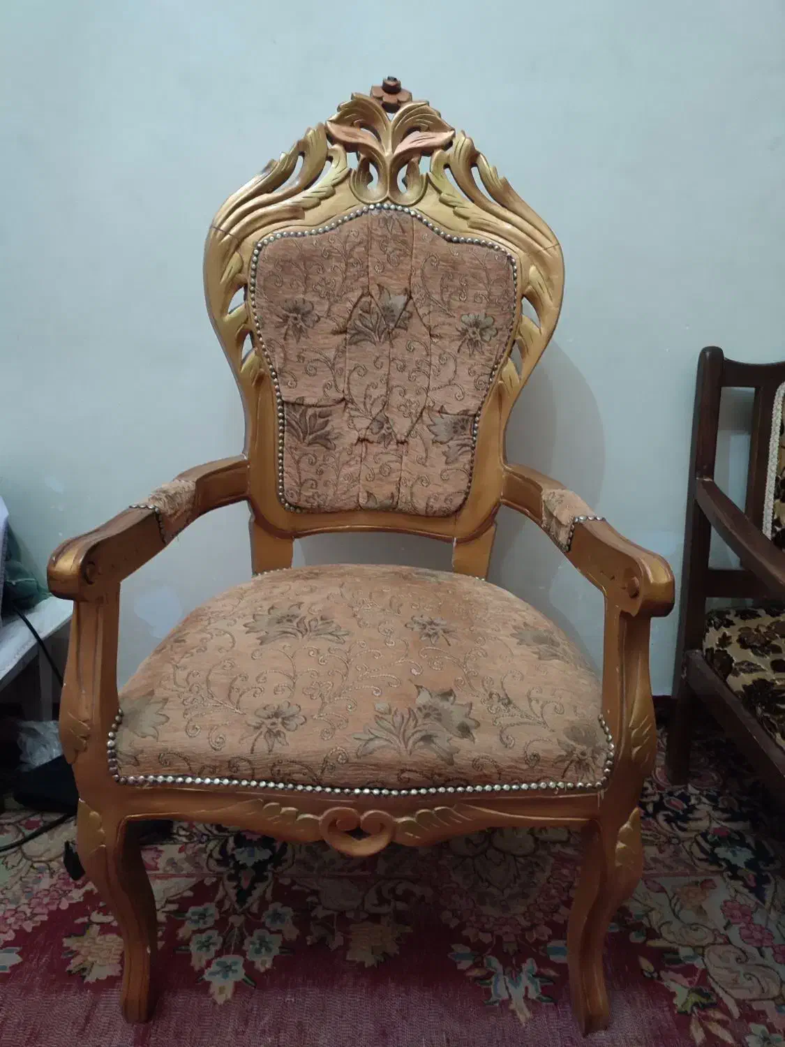 مبل سلطنتی ۹ نفره مناسب باغ و مغازه|مبلمان خانگی و میز عسلی|میاندوآب, |دیوار