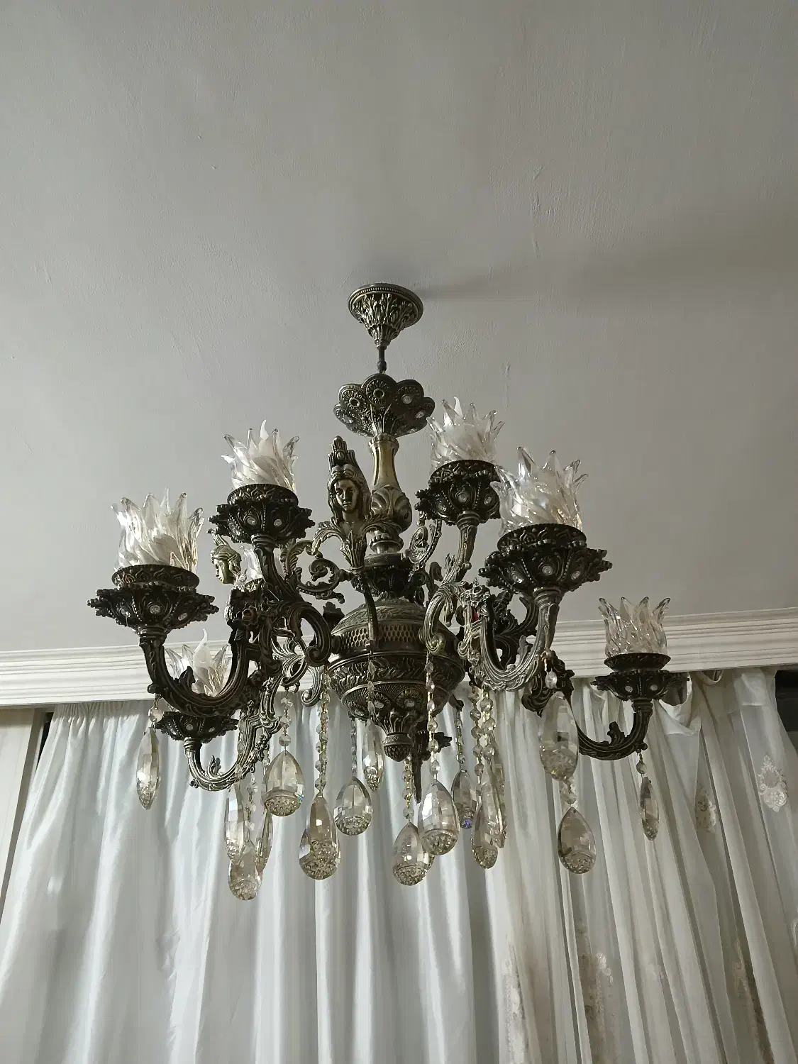 لوستر برنز|لوستر و چراغ آویز|اصفهان, شهرک امام زمان|دیوار