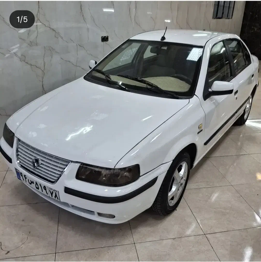 سمند سفید مدل92ای اف سون دوگانه کارخانه .اقساطی|خودرو سواری و وانت|قرچک, مهدیه|دیوار