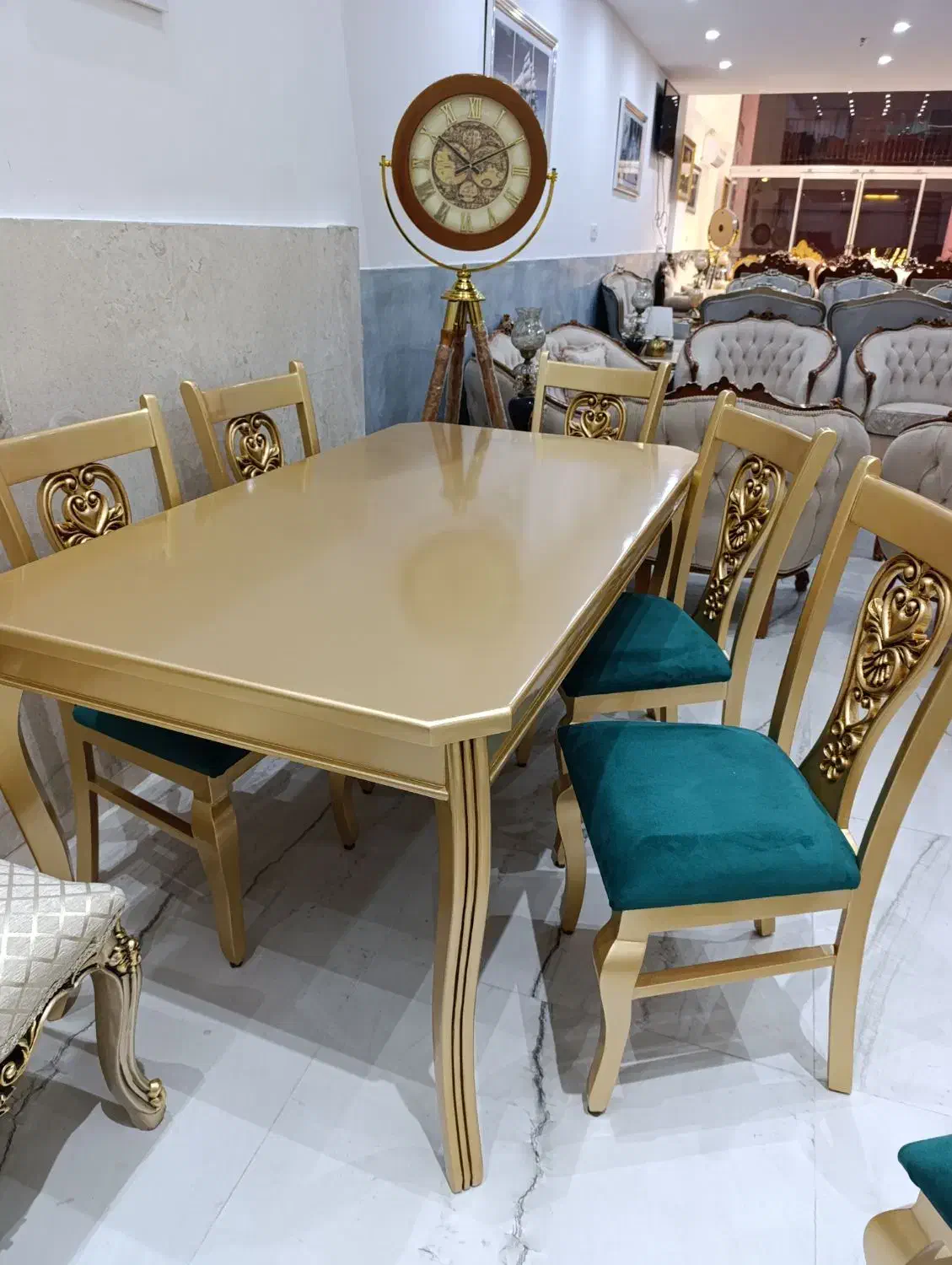میز غذا خوری ،نهار خوری 4نفره مدل کیمیا|میز و صندلی غذاخوری|مشهد, الهیه|دیوار