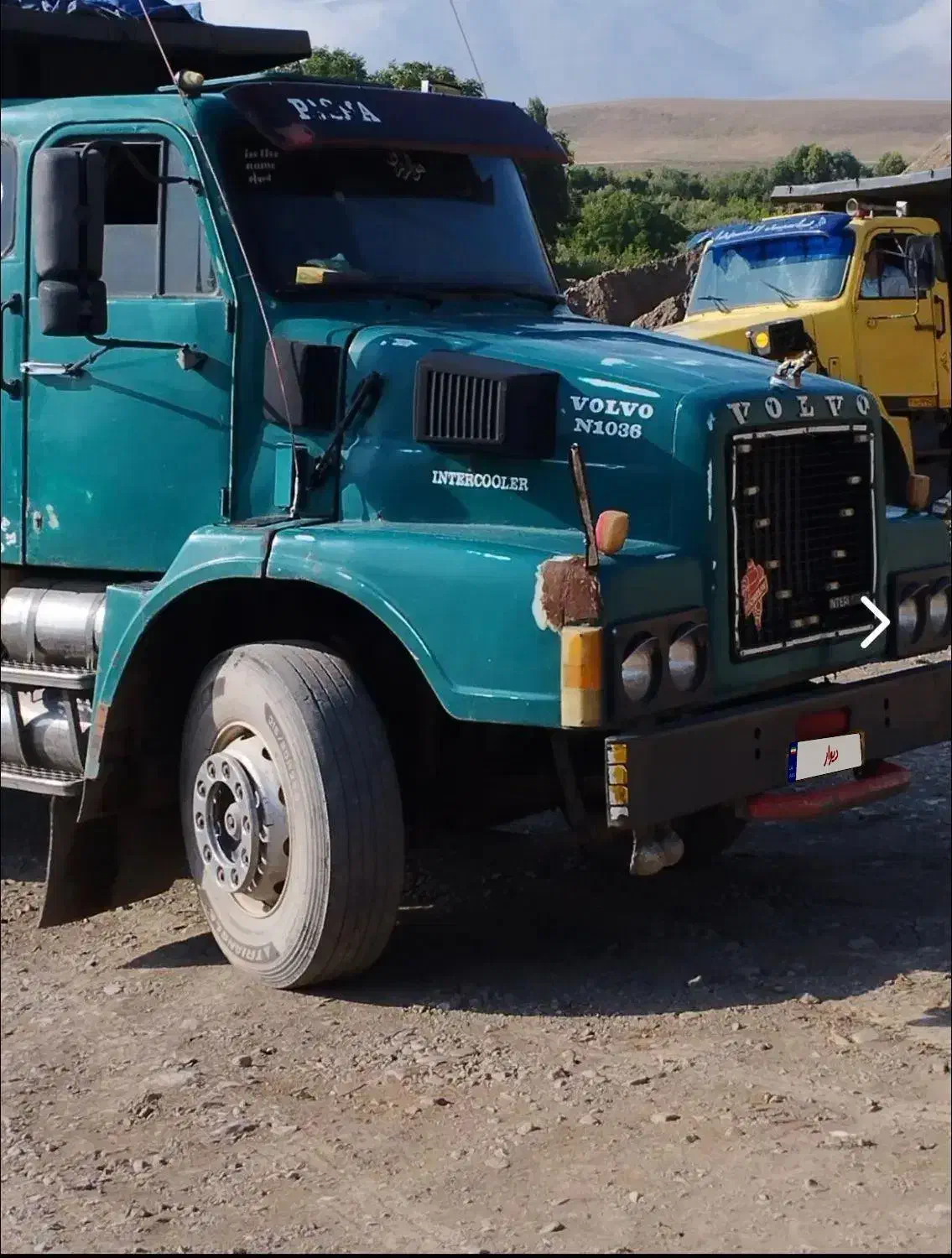 کامیون|خودرو سنگین|اهر, |دیوار