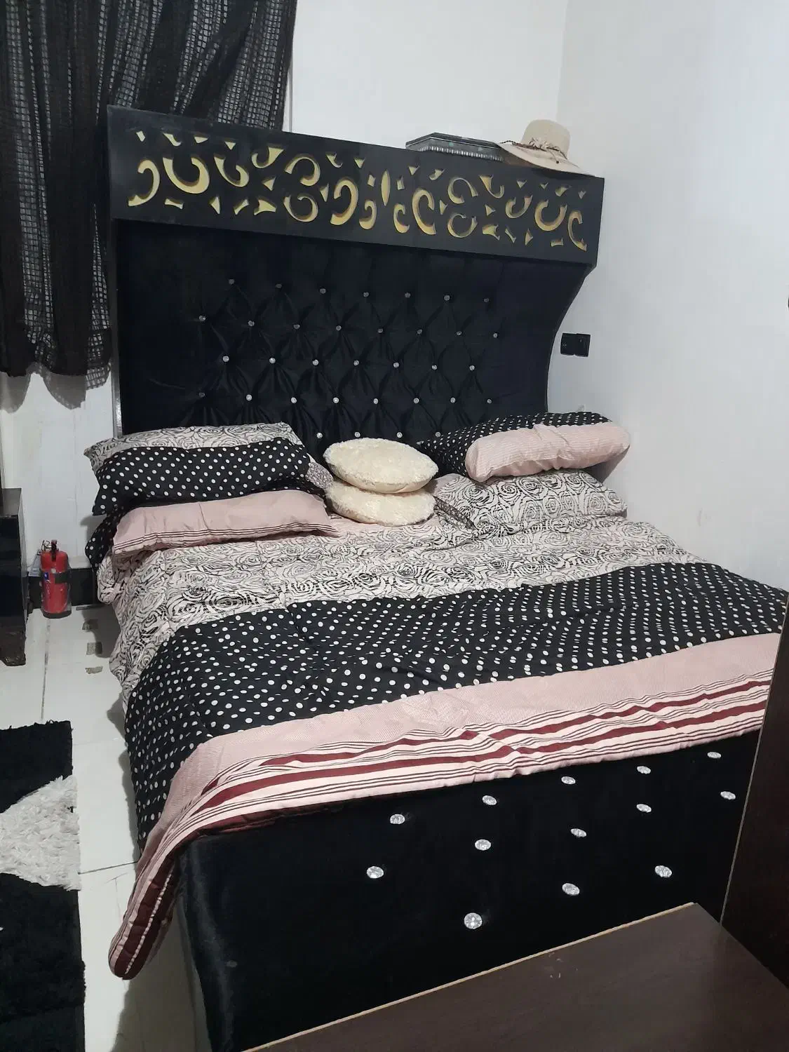 تختخواب دونفره|تخت و سرویس خواب|خرمآباد, |دیوار
