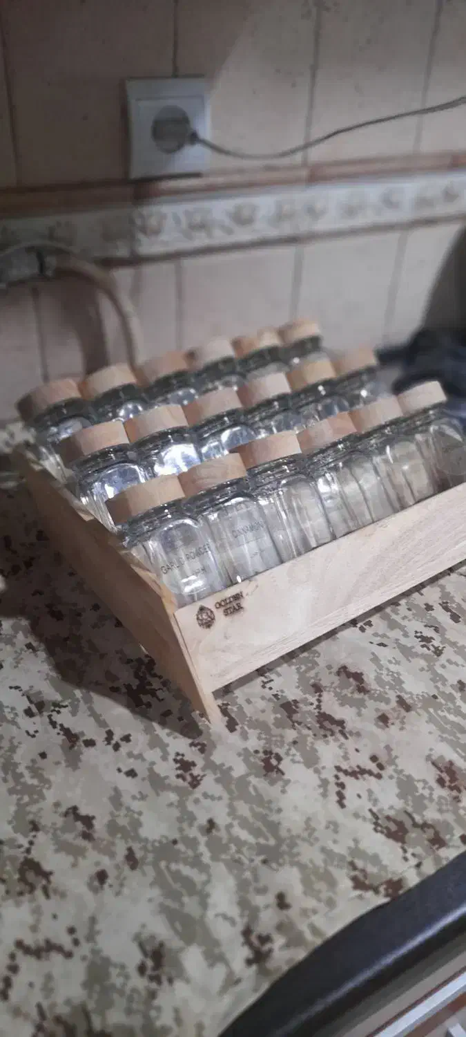 جای ادویه ۱۸ عدد|ظروف نگهدارنده، پلاستیکی، یک‌بارمصرف|تهران, سلسبیل جنوبی|دیوار