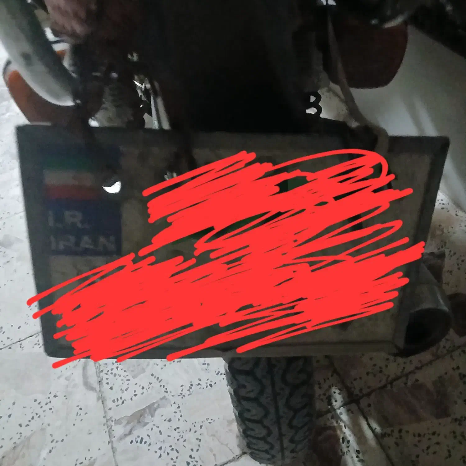 پلاک متور گم شده|اشیا|شوش, |دیوار