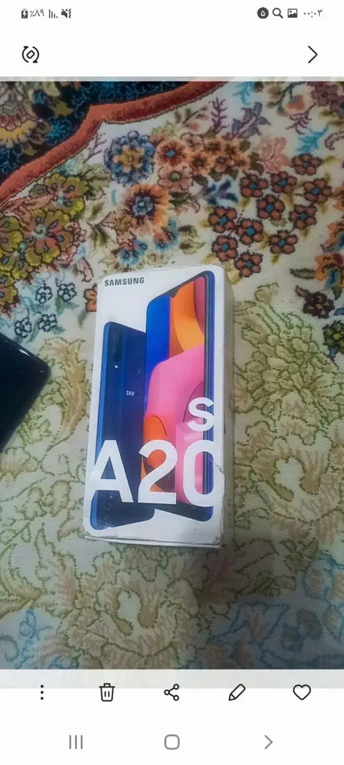 گوشی a20s|موبایل|پارس‌آباد, |دیوار