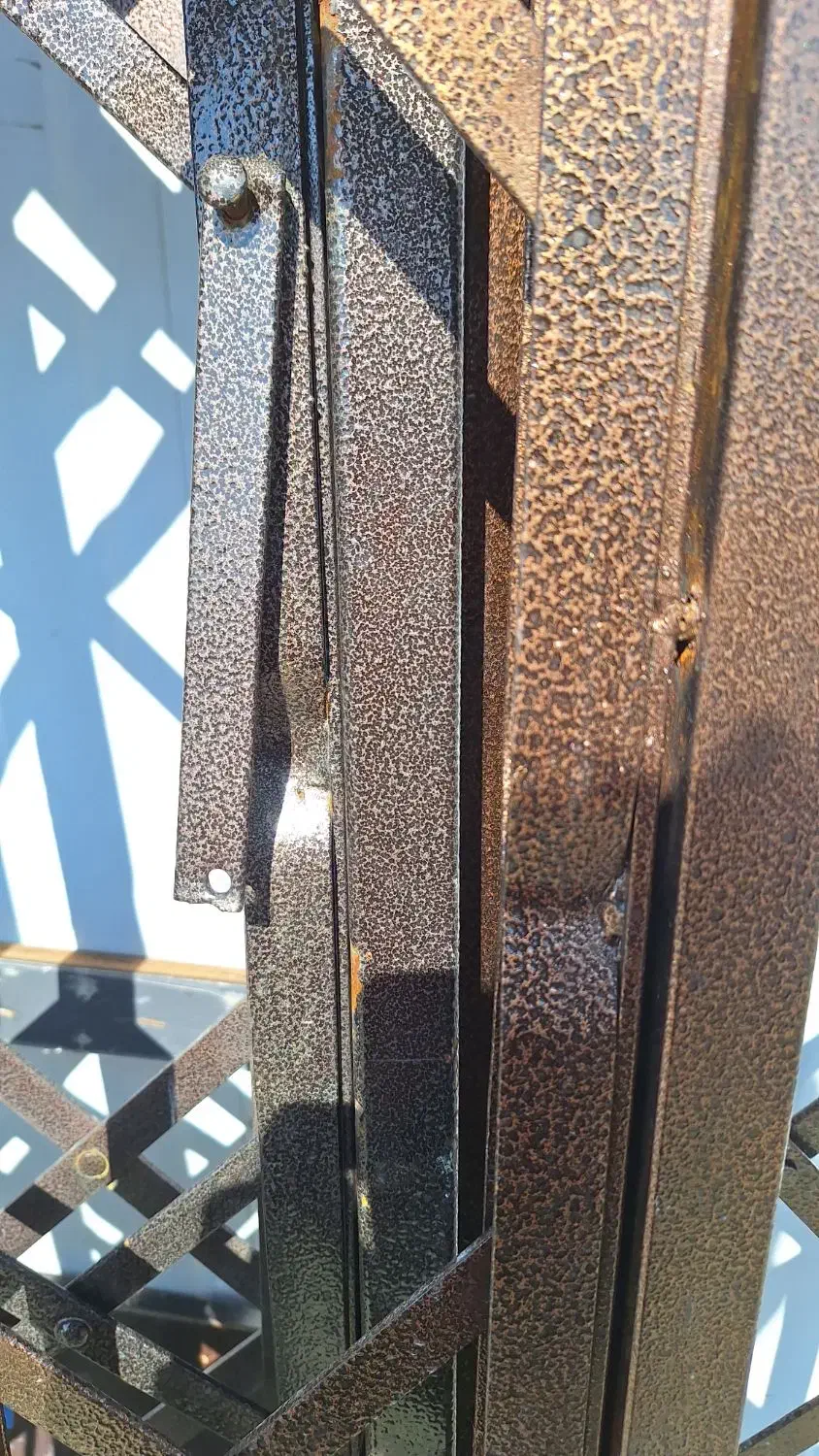 درب آکاردئون رنگ کوره ای|مصالح و تجهیزات ساختمان|پردیس, فاز ۹|دیوار