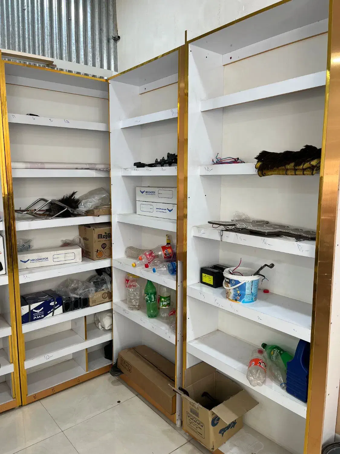 قفسه مغازه|کتابخانه، شلف، قفسههای دیواری|تربت جام, جامی|دیوار