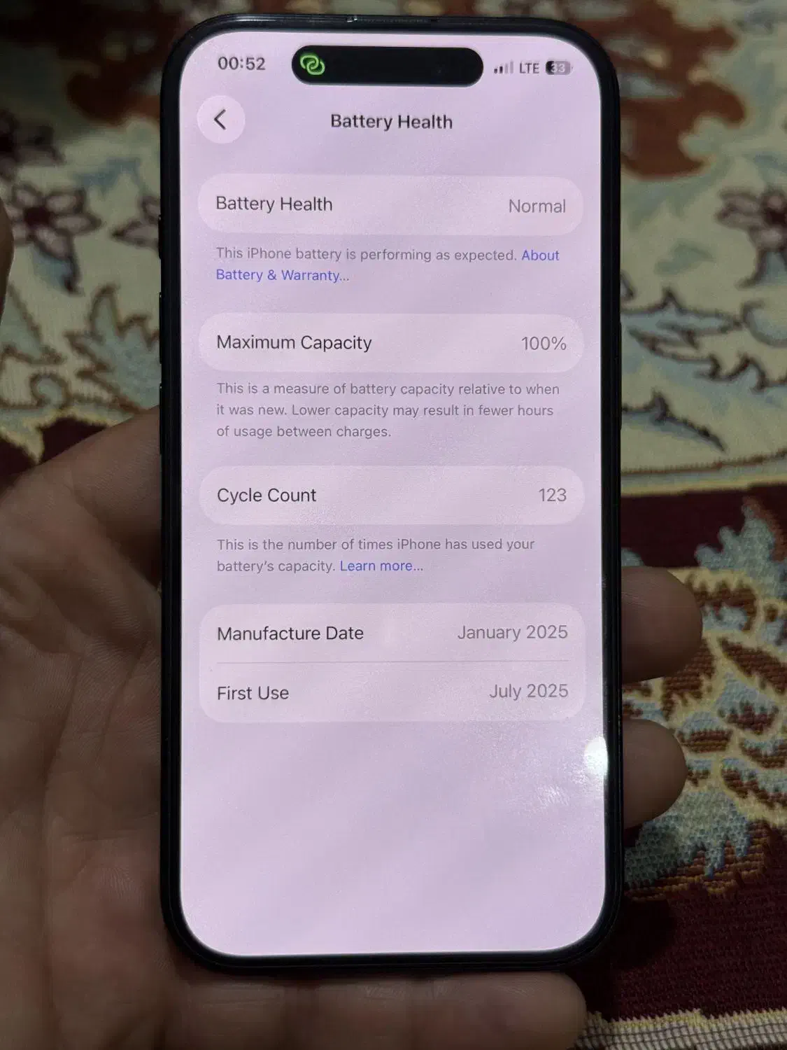 گوشی آیفون ۱۶ نرمال|موبایل|تهران, فردوس|دیوار