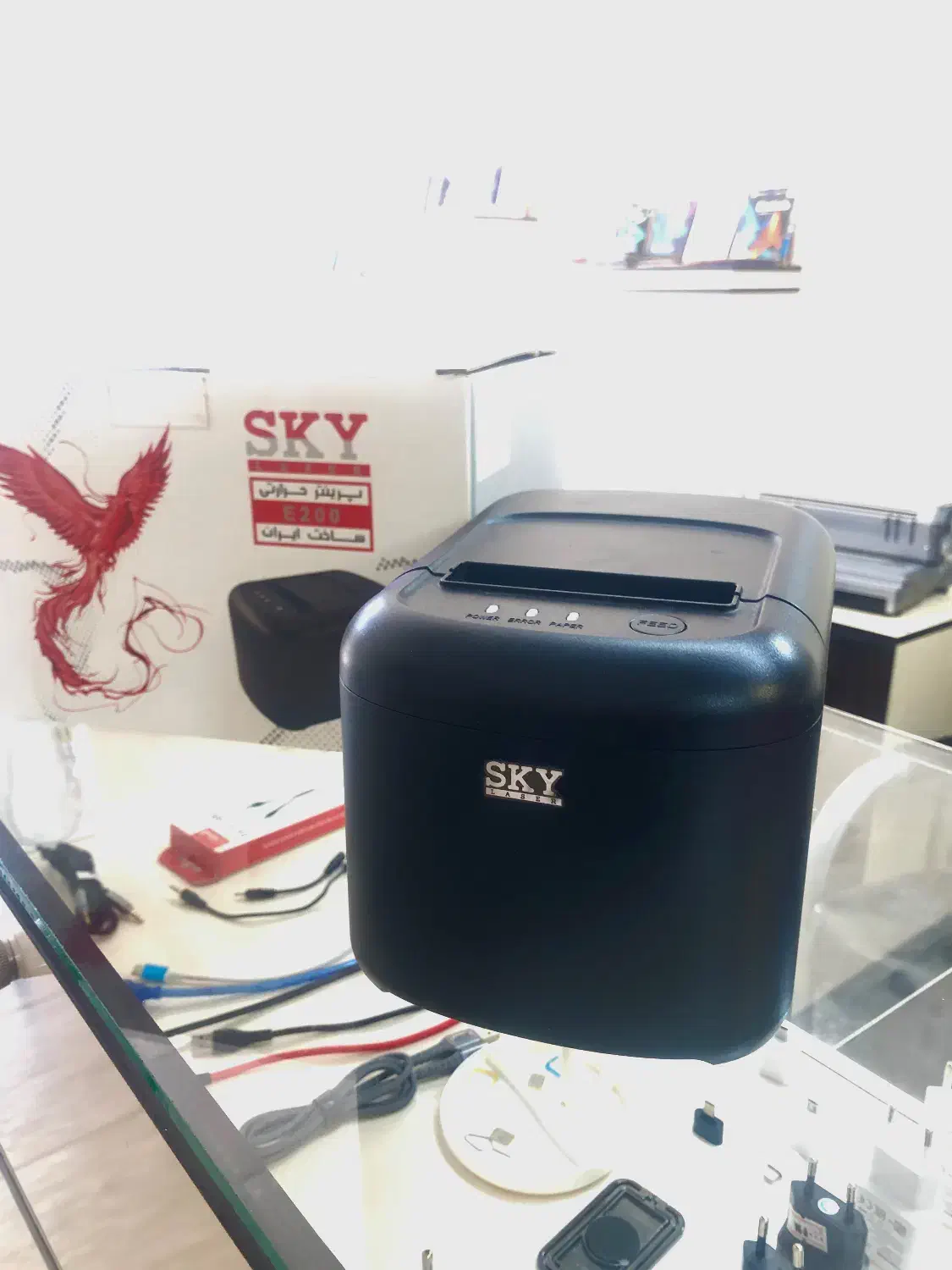 پرینتر حرارتی sky مدل E200|پرینتر، اسکنر، کپی، فکس|جهرم, |دیوار