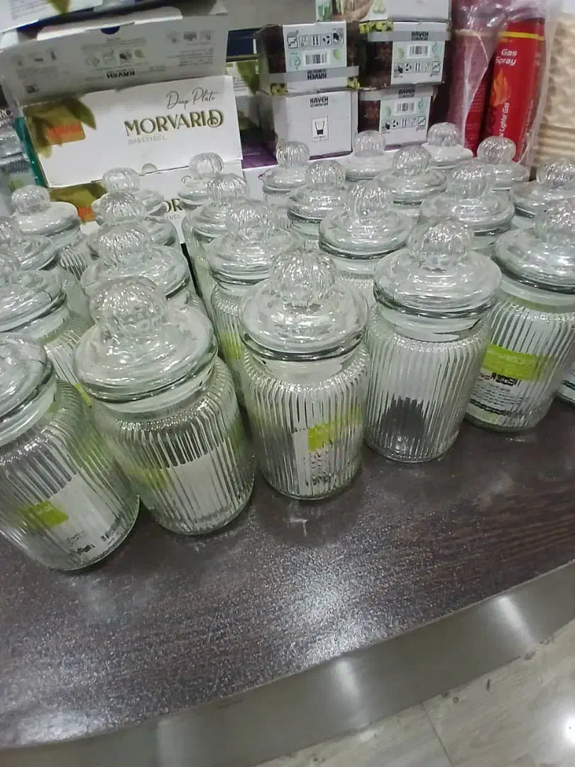 بانکه حبوبات شیشه ای|ظروف نگهدارنده، پلاستیکی، یک‌بارمصرف|بندر ماهشهر, |دیوار