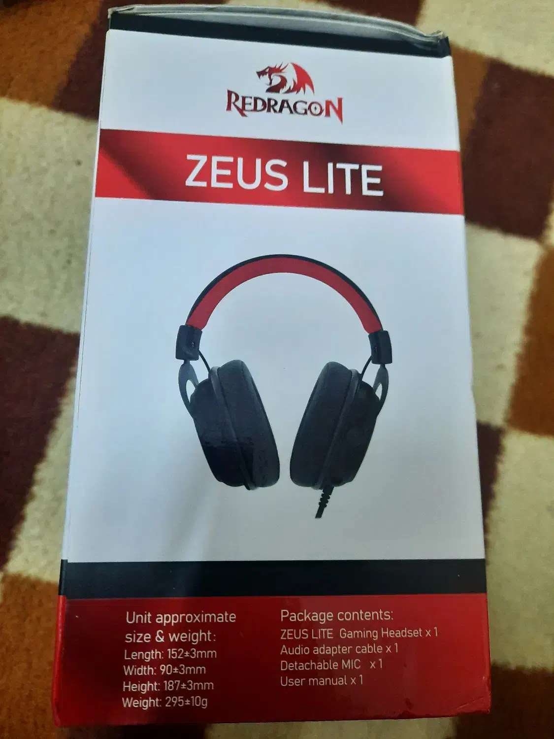 هدست ردراگون زئوس h510 lite|قطعات و لوازم جانبی رایانه|کهک, |دیوار