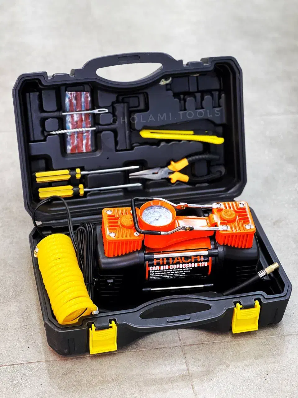 بتن کن اره پمپ باد فندکی هیتاچی اینورتر دریل ژاپن|ابزارآلات|رشت, بلوار گیلان|دیوار