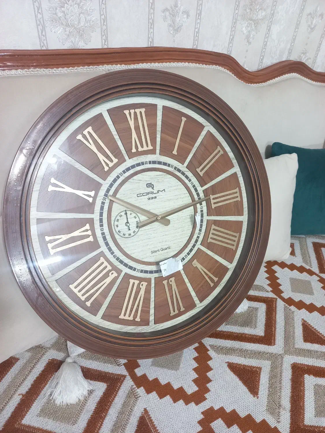 ساعت دیواری کروم|ساعت دیواری و تزئینی|کرج, حصارک بالا|دیوار