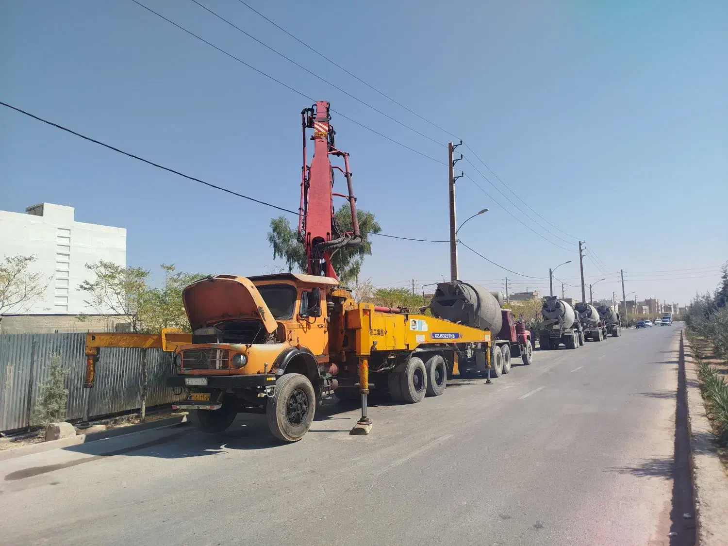 پمپ دکل46XCMG شش دکل|خودرو سنگین|تهران, هاشمی|دیوار