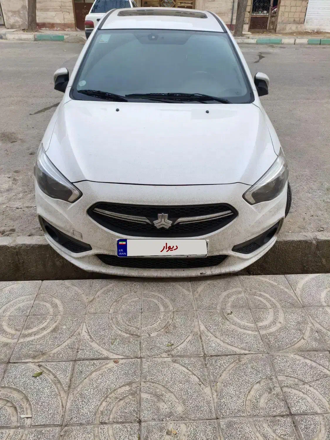 شاهین دنده فول سانروف دار/سفید|خودرو سواری و وانت|باقرشهر, |دیوار