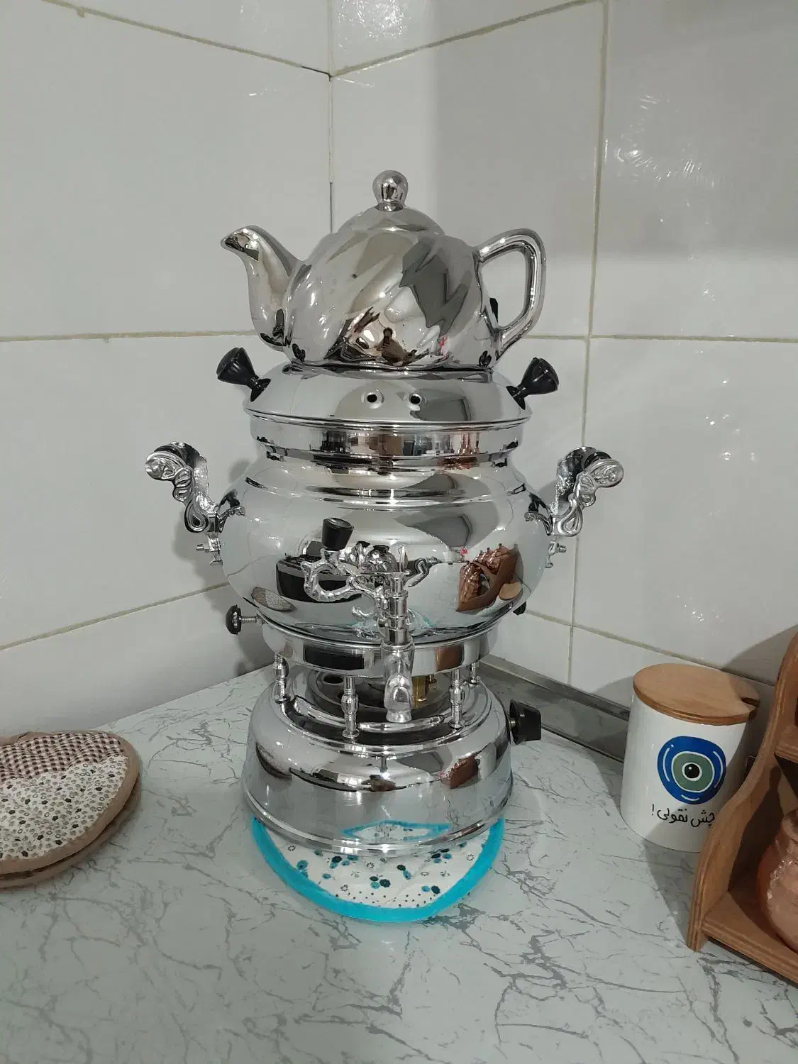 سماورگازی|سماور، چای‌ساز، قهوه‌ساز|رودبار, |دیوار
