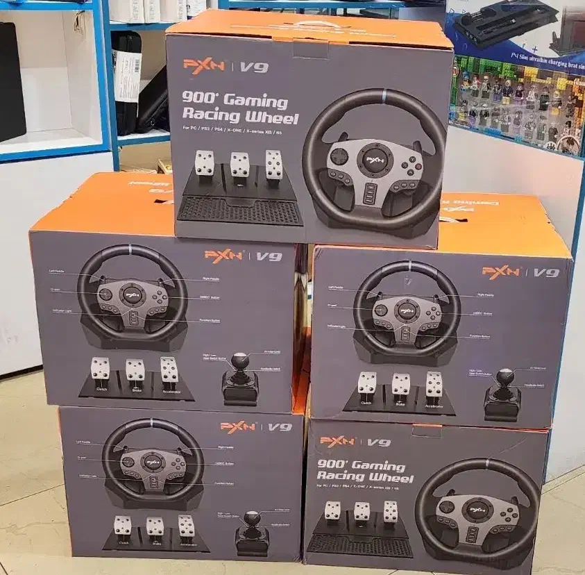 فرمان پدال و دنده PXN مدل v9|کنسول، بازی ویدئویی و آنلاین|تهران, امام خمینی|دیوار