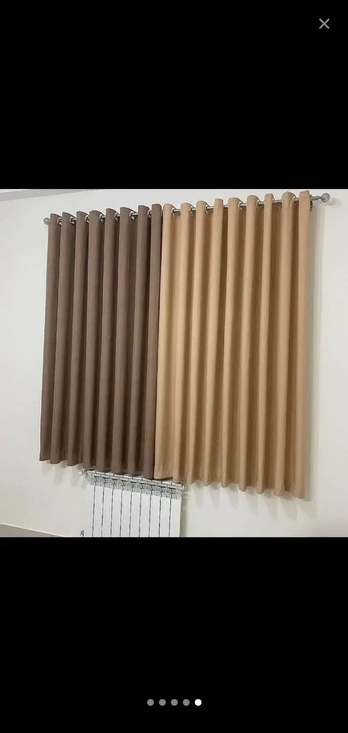 پرده آماده پانچ مناسب عروس|پرده، رانر، رومیزی|تهران, هرندی|دیوار