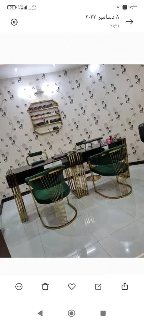 میز و صندلی ناخن کاری و صندلی میکاپ|آرایشگاه و سالنهای زیبایی|اصفهان, ملاصدرا|دیوار