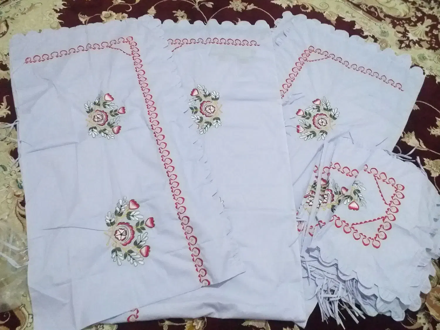 ست روبالشی جنس خارجی|رختخواب، بالش، پتو|شیراز, کوشک میدان|دیوار