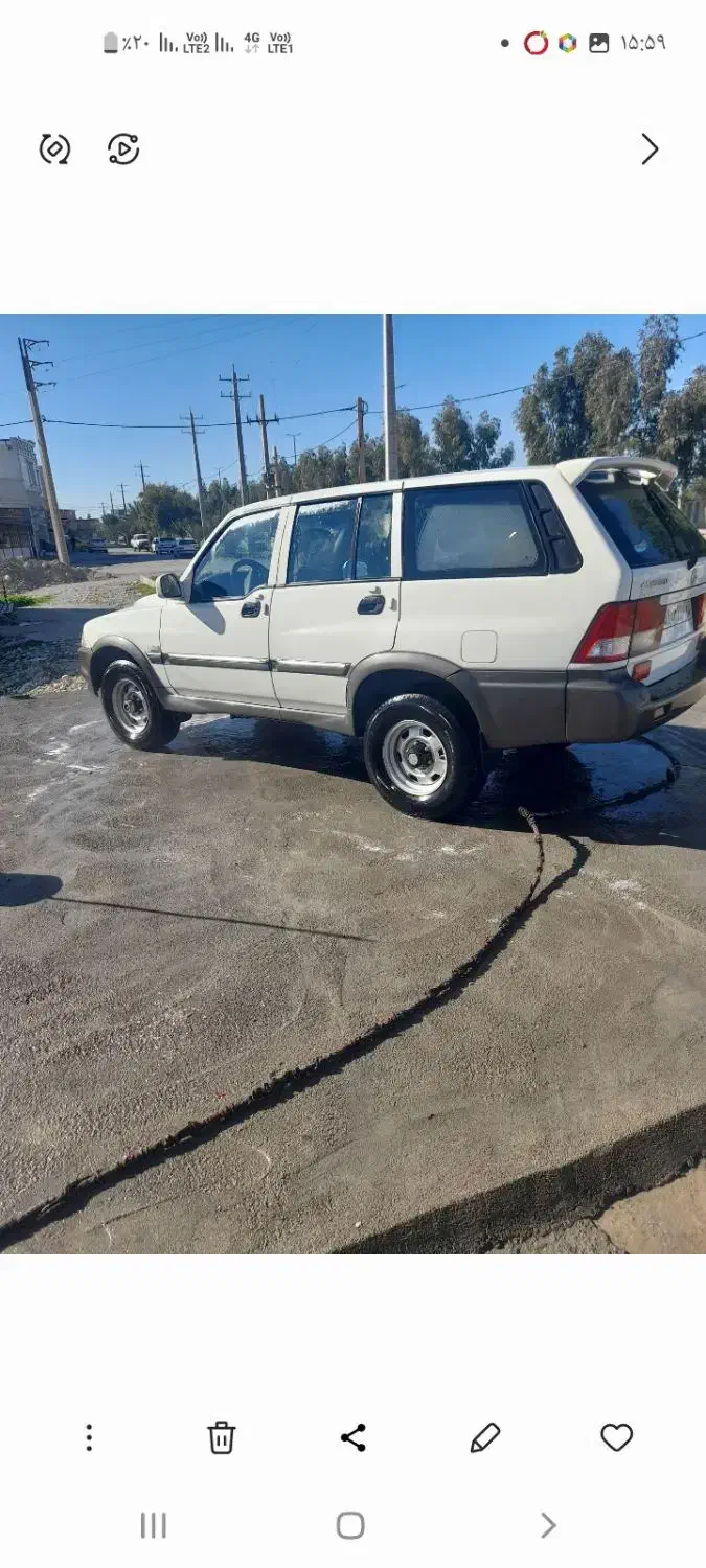 موسو۲۳۰۰دنده چهارسیلندر مدل ۸۴ در حد خشک|خودرو سواری و وانت|تهران, شهرآرا|دیوار