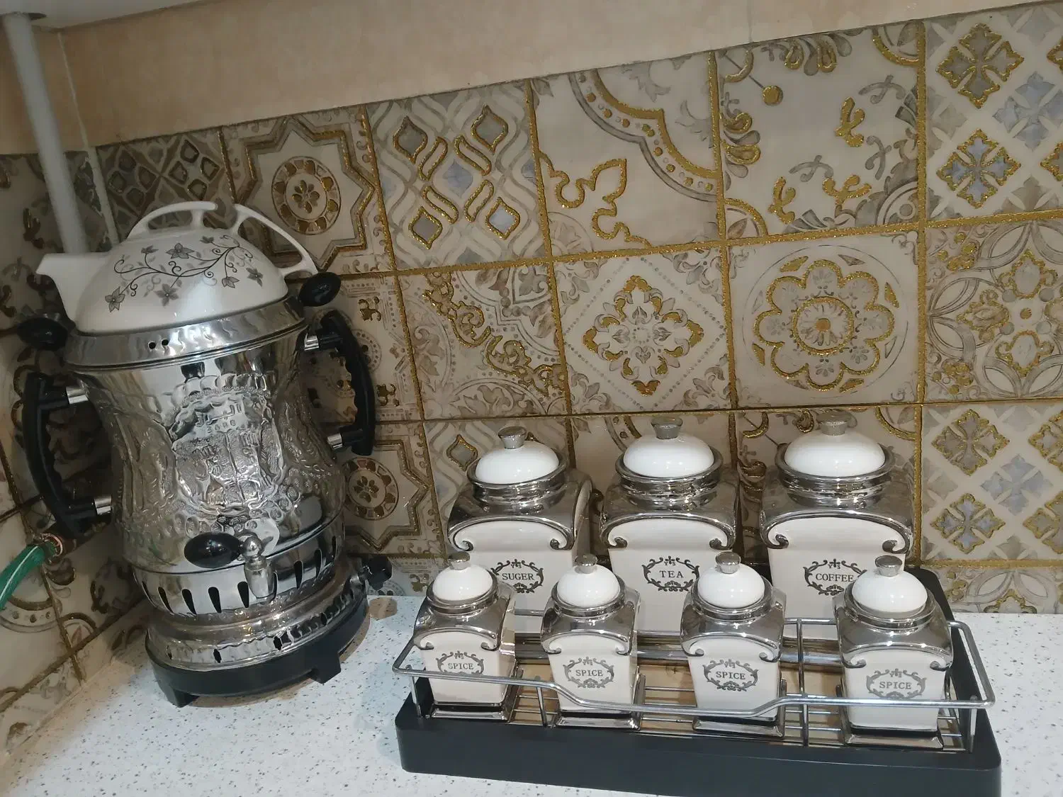 سماور و پاسماوری|سماور، چایساز، قهوهساز|نگین شهر, |دیوار