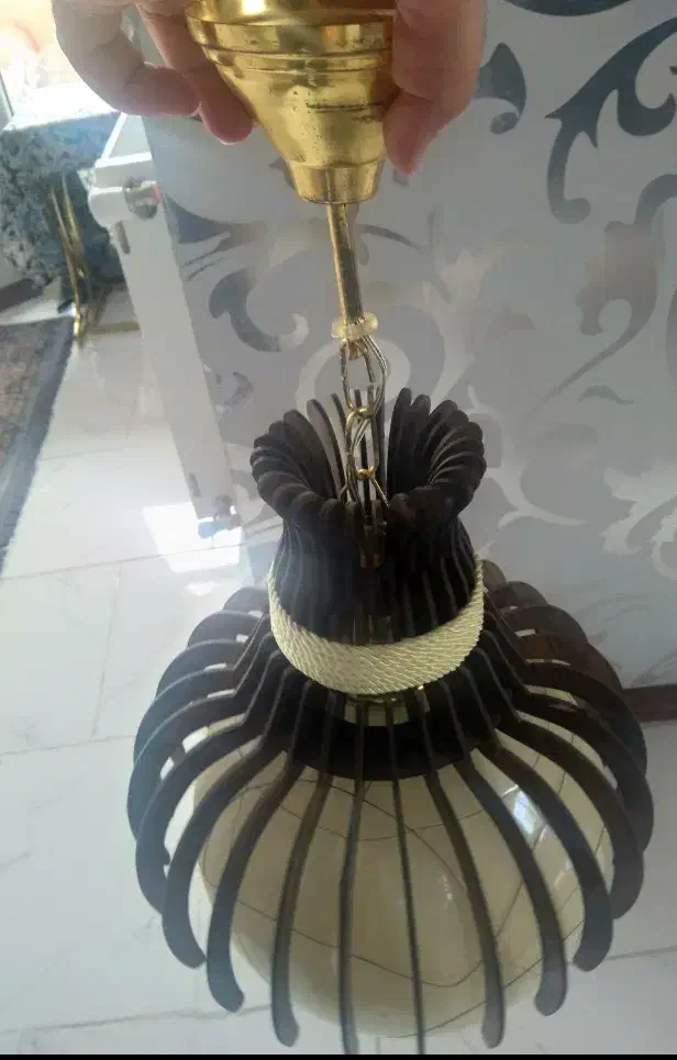 چراغ آویز|لوستر و چراغ آویز|آذرشهر, |دیوار