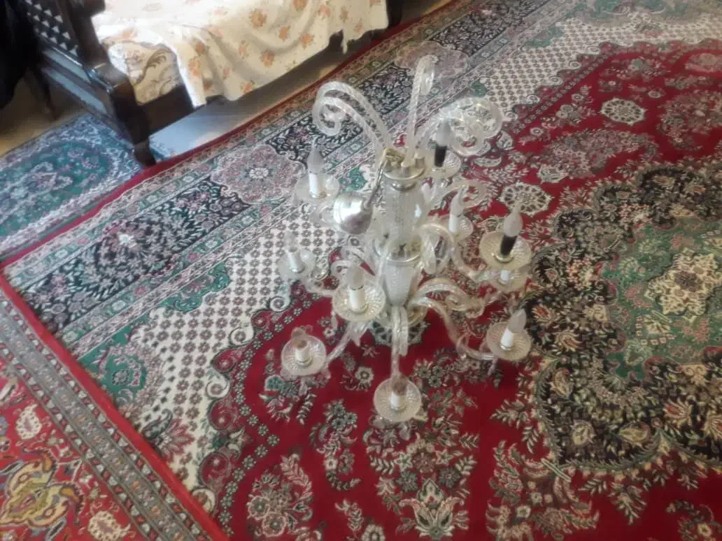 لوستر کارکرده|لوستر و چراغ آویز|بروجرد, |دیوار