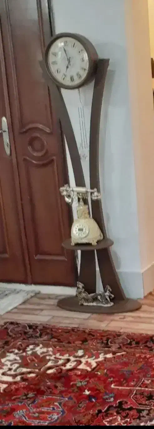 ساعت ایستاده چوبی|ساعت دیواری و تزئینی|مهاباد (آذربایجان غربی), |دیوار