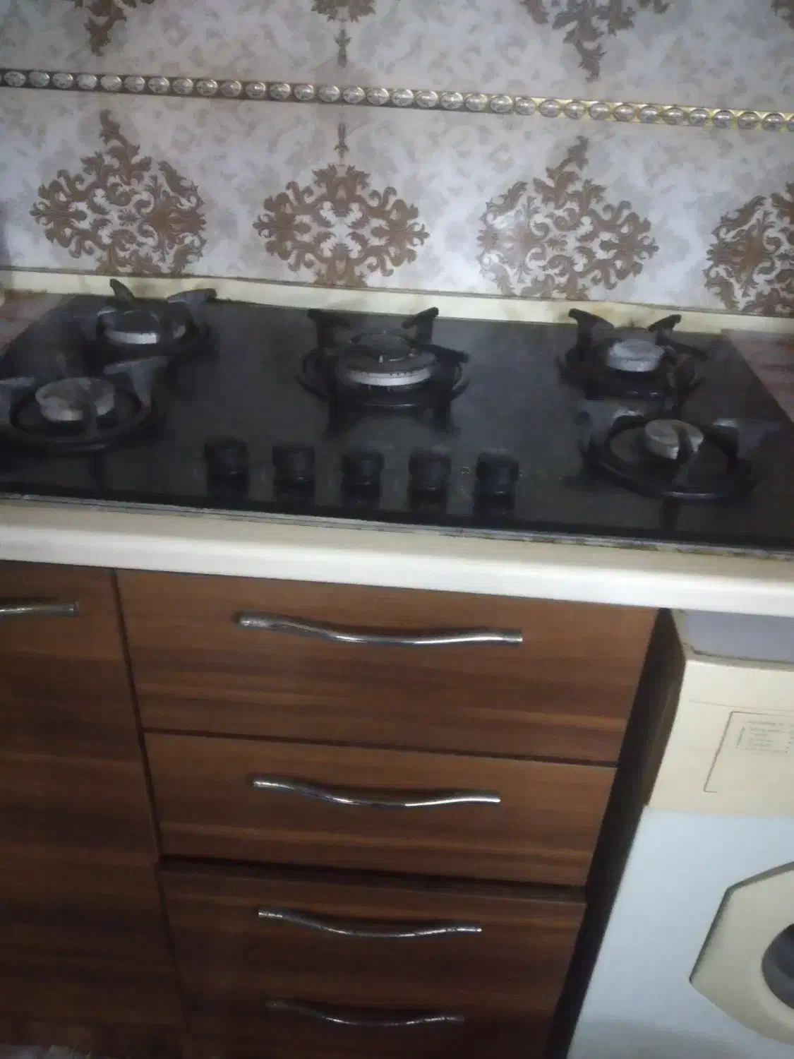 گاز پنج شعله|اجاق گاز و لوازم برقی پخت‌وپز|لاهیجان, خمیر کلایه|دیوار