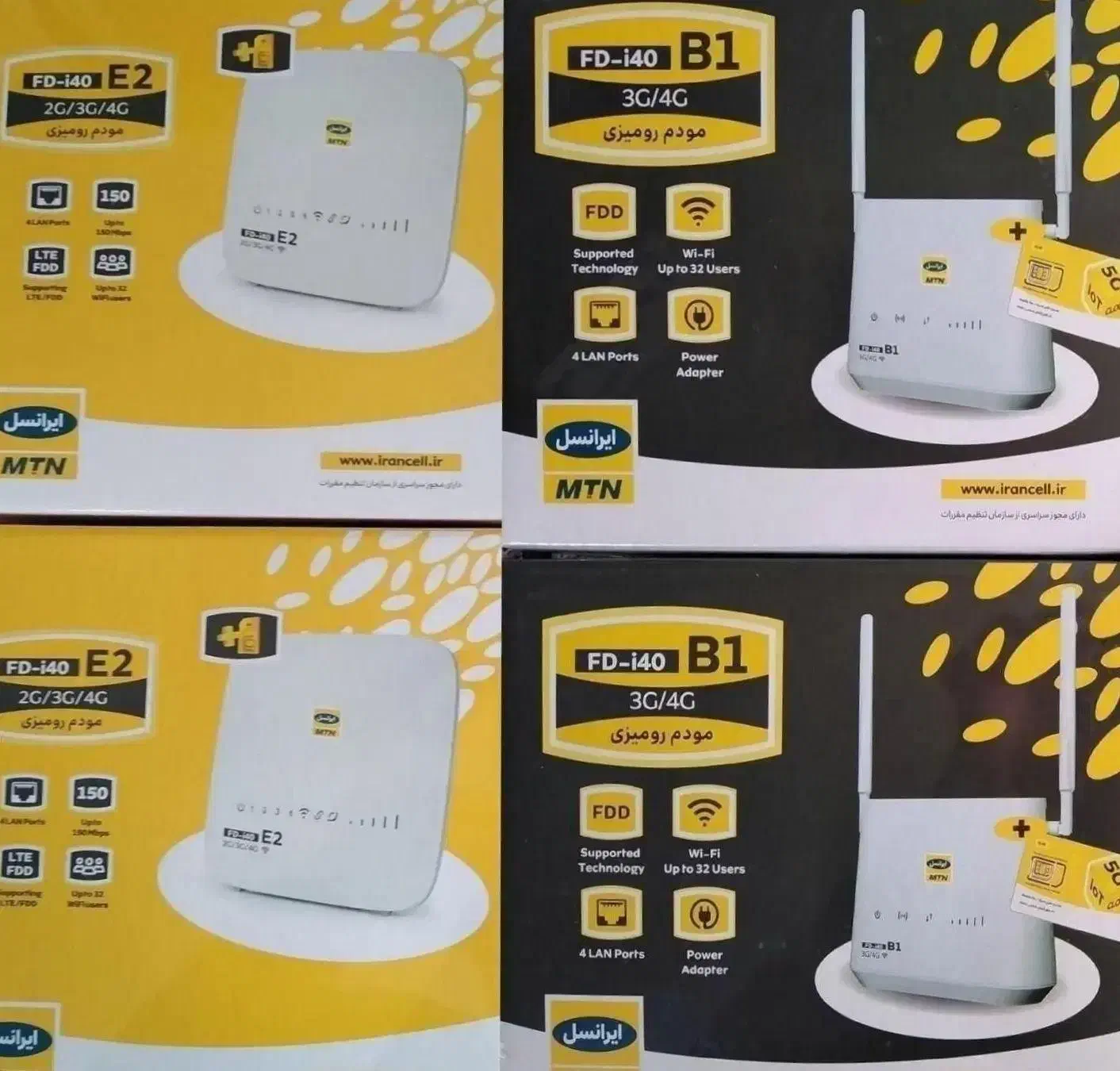 مودم سیمکارتی ایرانسل i40 E2 به دوربین + ماینر باغ|مودم و تجهیزات شبکه|تبریز, |دیوار