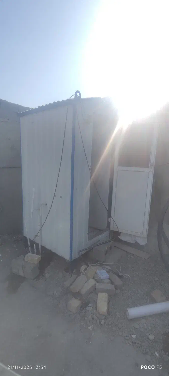 کانکس سرویس بهداشتی با تجهیزات|مصالح و تجهیزات ساختمان|شهریار, رنگرز|دیوار