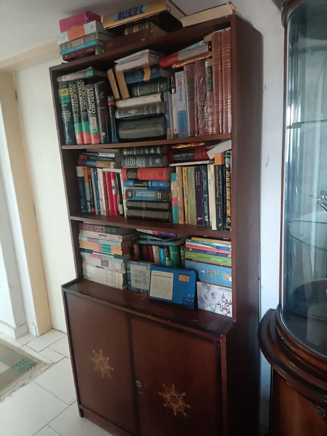 کتابخانه جا دار|کتابخانه، شلف، قفسه‌های دیواری|تهران, ازگل|دیوار