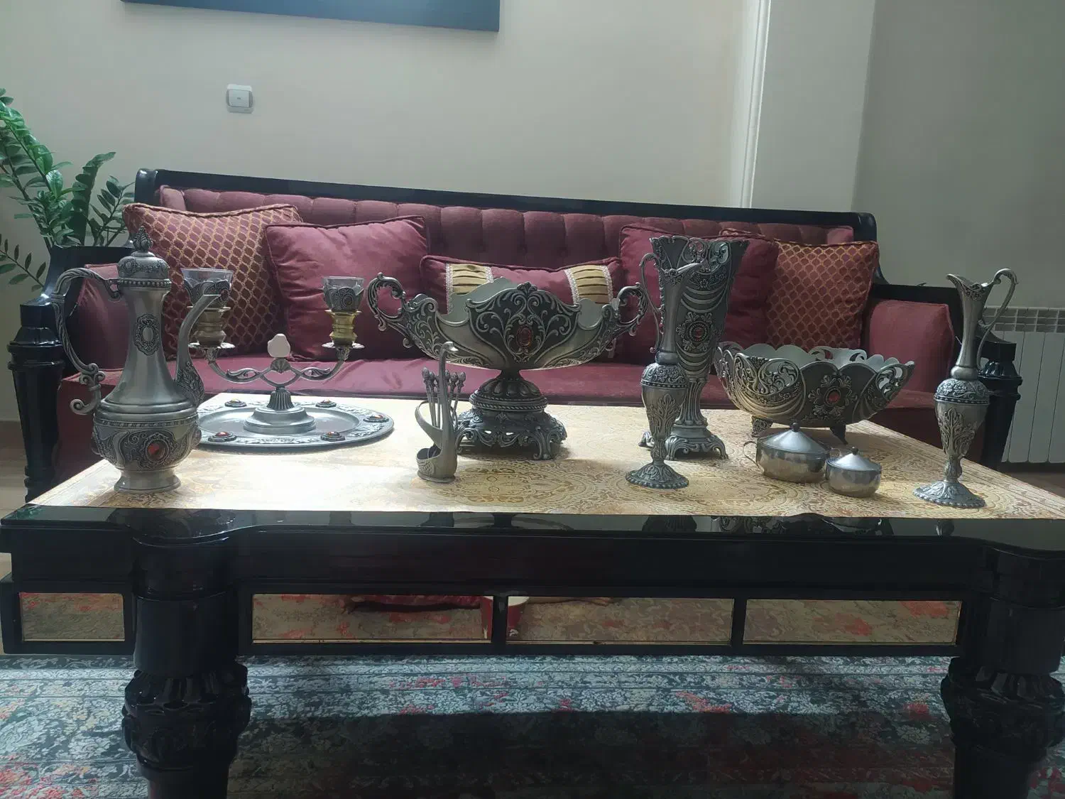 ظروف پذیرایی پیوتر (سیلور)|ظروف سرو و پذیرایی|پردیس, فاز ۴|دیوار