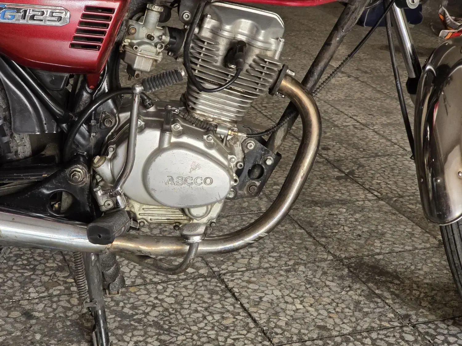 هوندا ۱۲۵ درحد مدل ۸۶|موتورسیکلت|تهران, شادآباد|دیوار