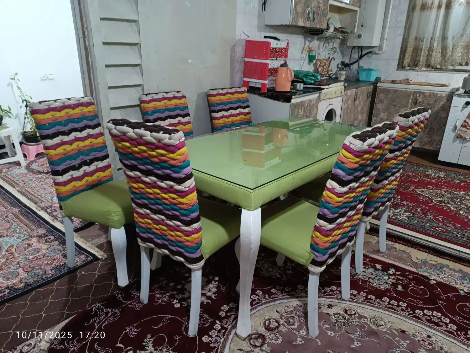 میز غذاخوری 6نفره|میز و صندلی غذاخوری|ساوه, |دیوار