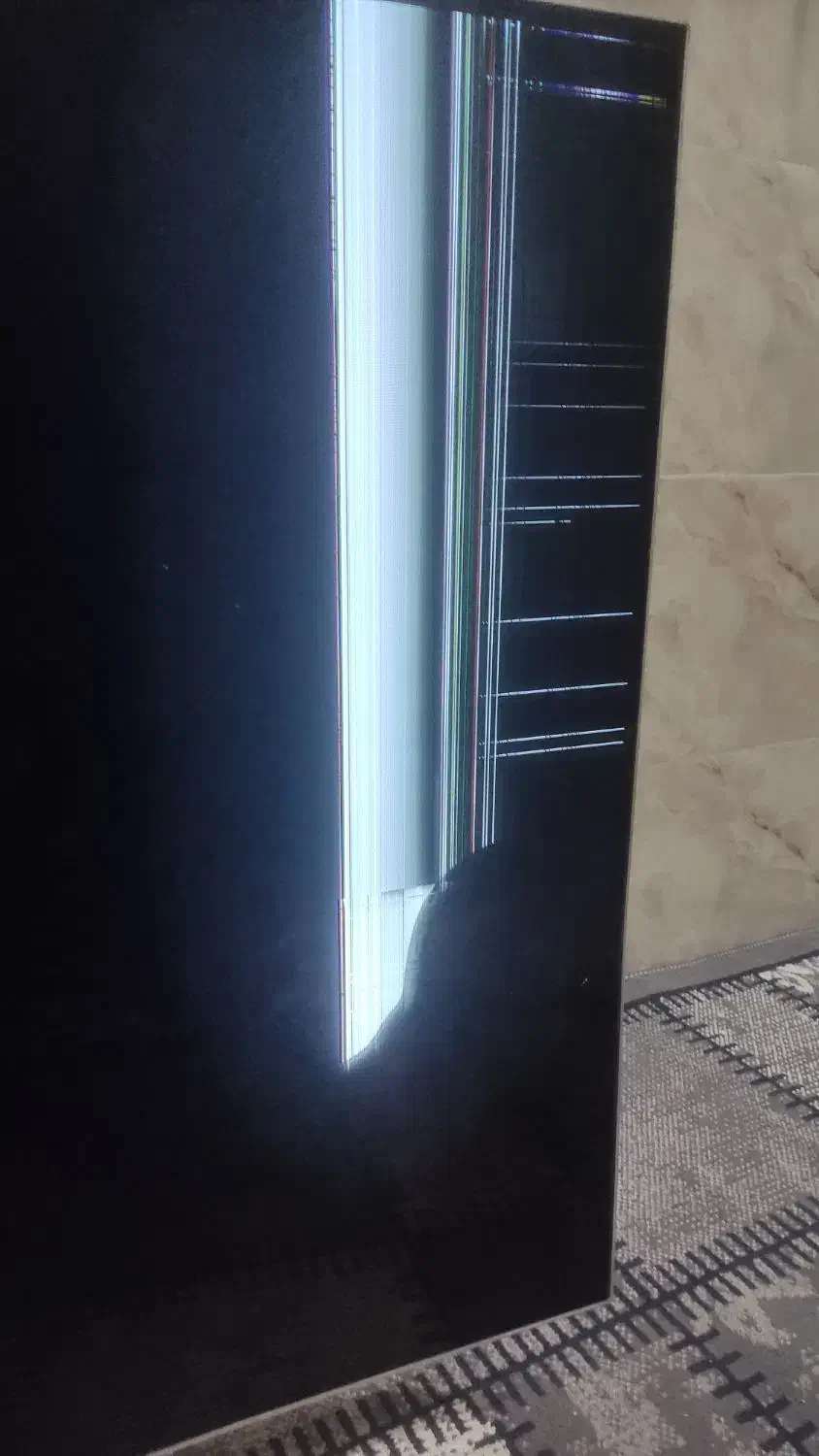 تلویزیون ۵۵ اینچ|تلویزیون و پروژکتور|سرپل ذهاب, |دیوار