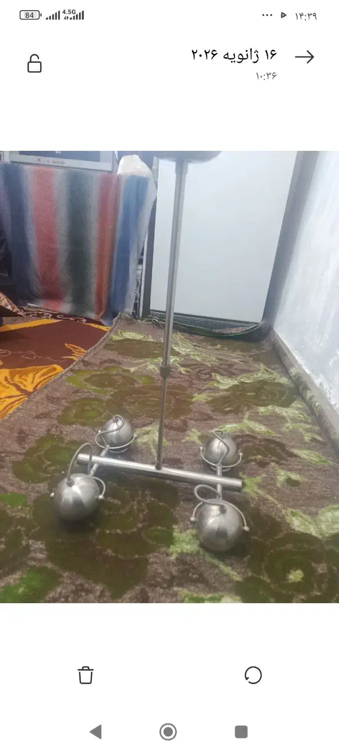 لوستر استیل|لوستر و چراغ آویز|کرمان, |دیوار