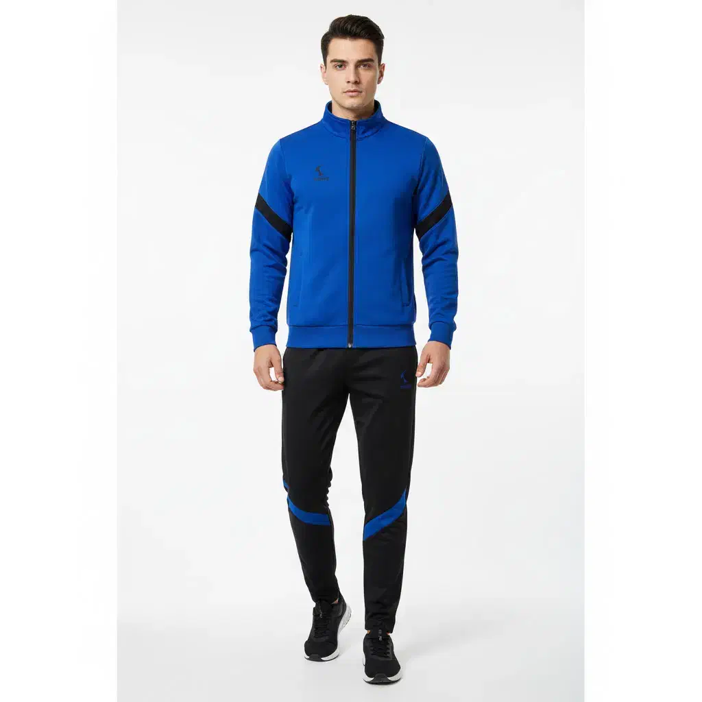 گرمکن شلوار پارچه غواصی آبی مشکی|تجهیزات ورزشی|اصفهان, بهاران|دیوار