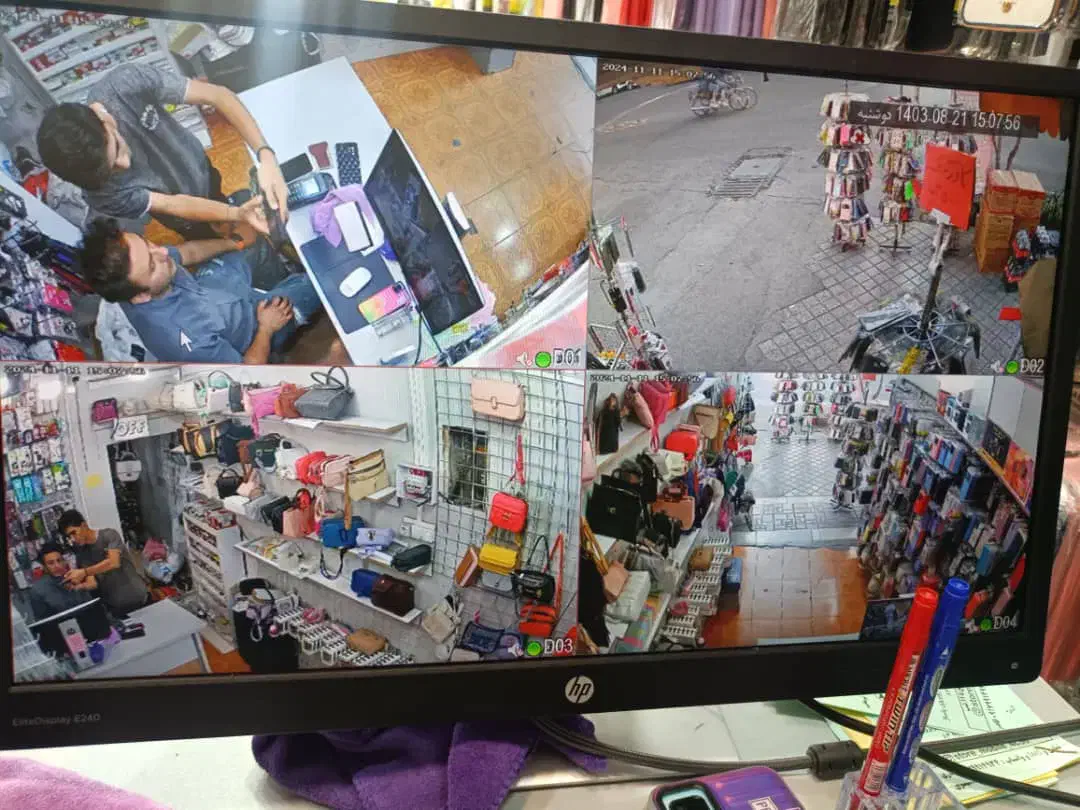 دوربین مداربسته با ضمانت‌کتبی وخدمات‌ بلندمدت|دوربین مداربسته|شیراز, ملاصدرا|دیوار