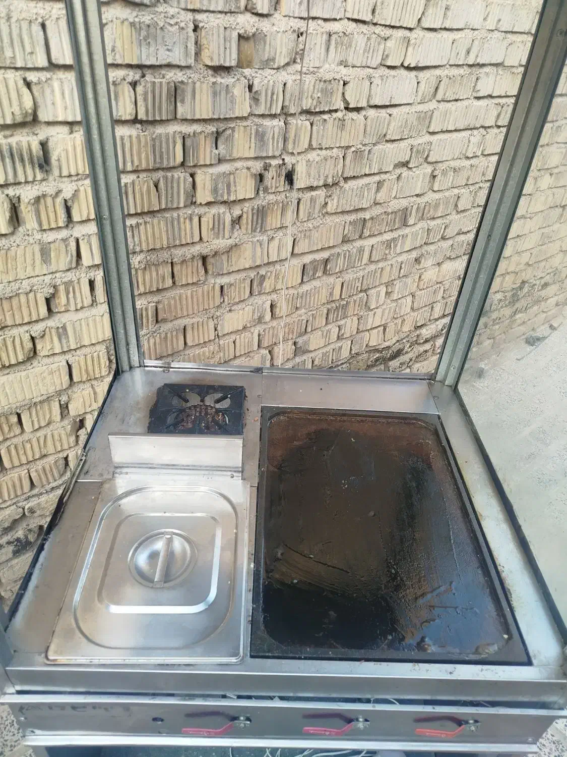 گاز سه کاره|اجاق گاز و لوازم برقی پخت‌وپز|مرودشت, نقش رستم|دیوار