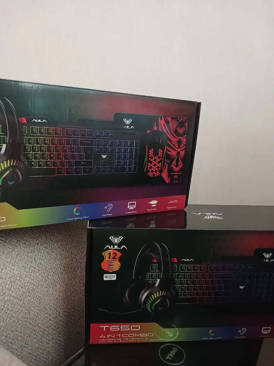 پک گیمینگ موس کیبورد هدست و پد موس aula t650|قطعات و لوازم جانبی رایانه|قم, شهرک مهدیه (مدرس)|دیوار