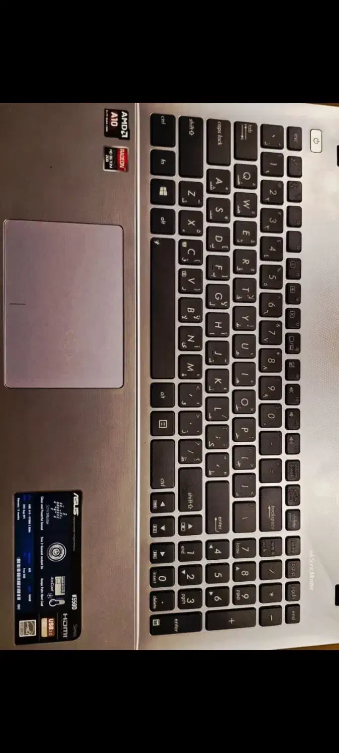 لپ تاپ ASUS بسیار نو و تمیز|رایانه همراه|کرمانشاه, |دیوار