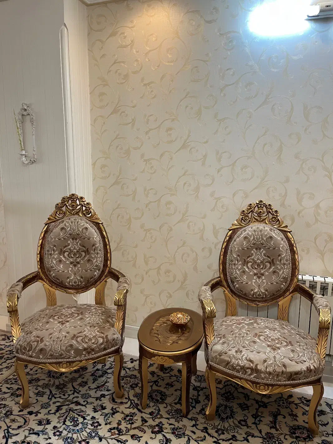 مبل کلاسیک|مبلمان خانگی و میز عسلی|کرج, کارخانه قند|دیوار