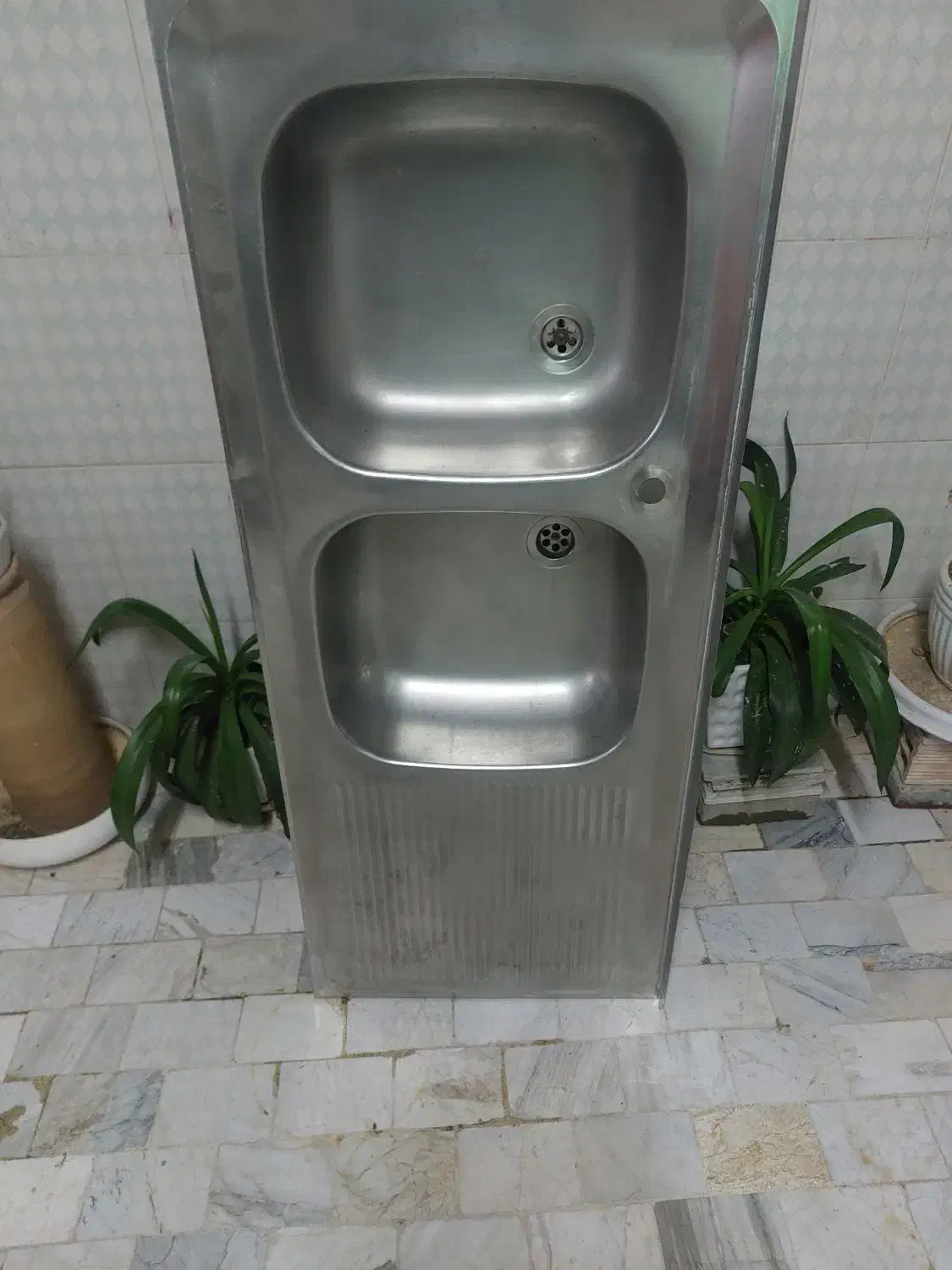 سینک دو لگنه رو کار|مصالح و تجهیزات ساختمان|کرج, شهرک جهاننما|دیوار