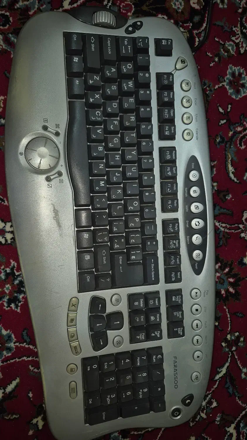 کیبورد حرفه ای|قطعات و لوازم جانبی رایانه|اصفهان, سپاهانشهر|دیوار