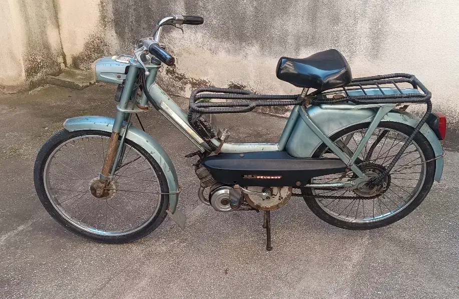 موتور گازی پژو فرانسه|موتورسیکلت|بندر انزلی, باغ زمانی|دیوار