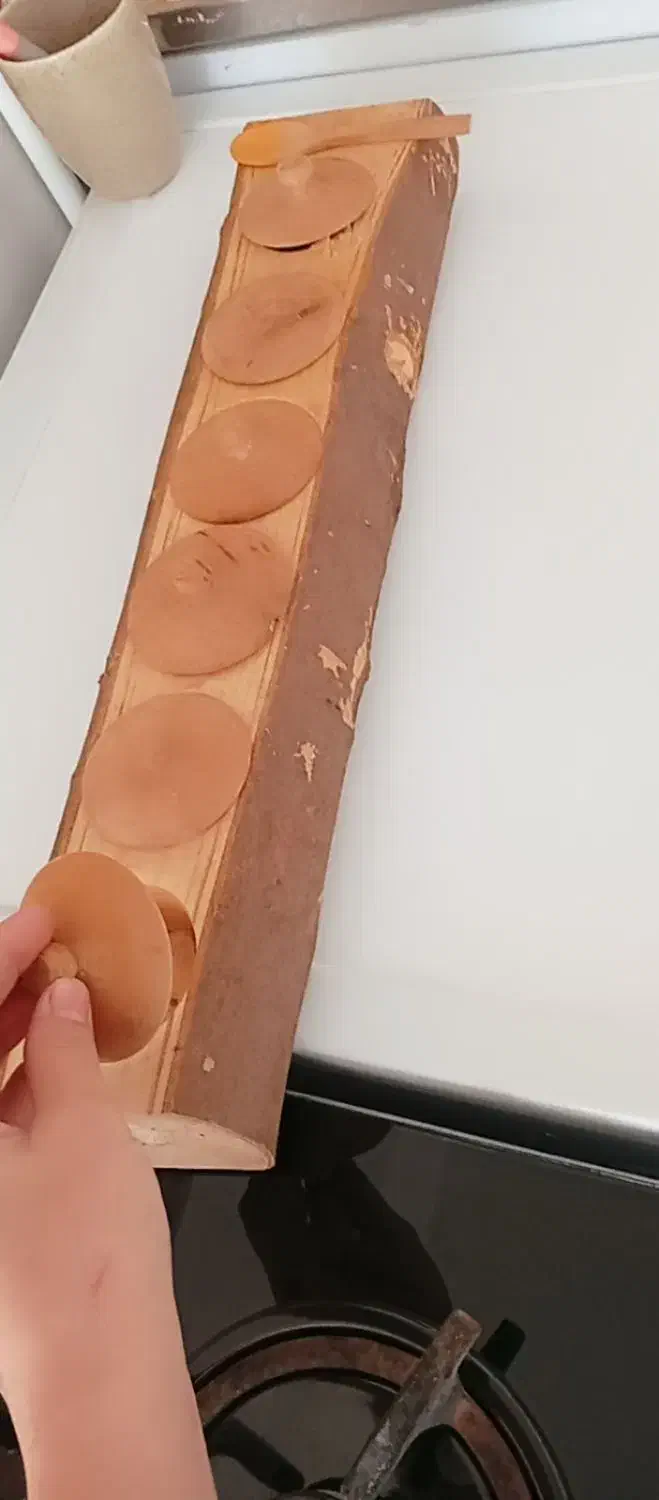 جا ادویه تنه درخت|آب‌چکان و نظم‌دهنده ظروف|جوانرود, |دیوار